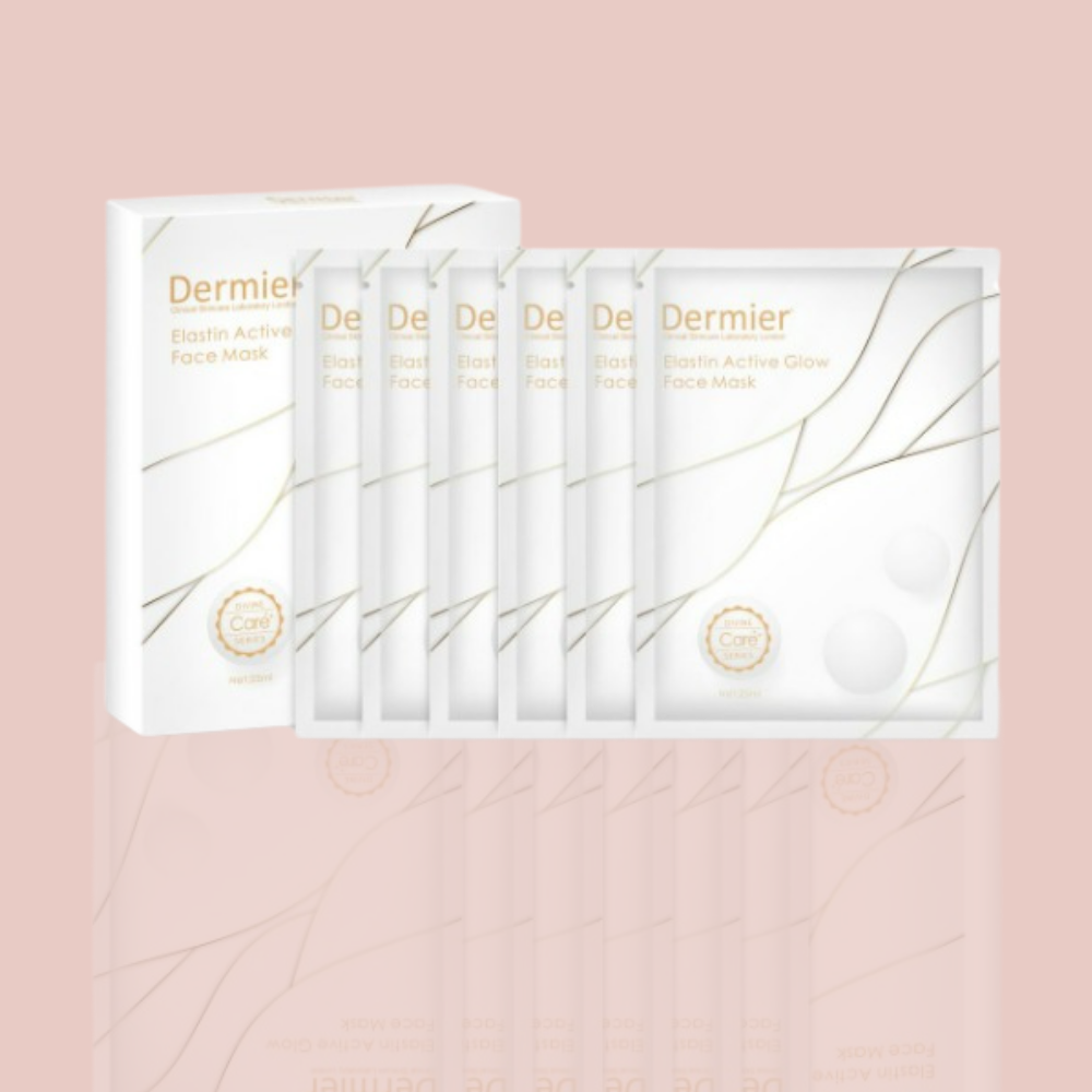 DERMIER Elastin Active Glow Face Mask|彈力蛋白肌面膜